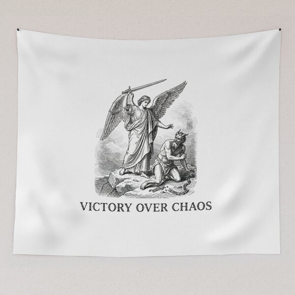 Item preview, Victory Over Chaos St Michael Archangel designed and sold by AdyKurniawan.