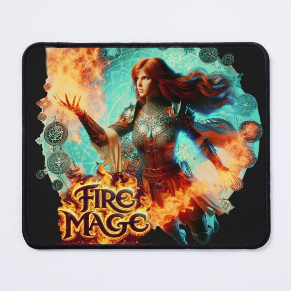 Item preview, Fire Mage Fire Spell designed and sold by Jannicki-Art.