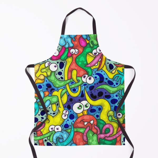 Item preview, Colorful Sketch #09 - Crabs and algae on the reef designed and sold by liquid-print.