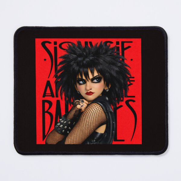 Item preview, Siouxsie Sioux the original queen of goth, cartoon illustration  designed and sold by bluefrog.
