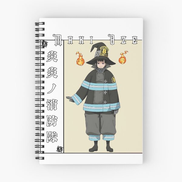 Item preview, Fire Brigade Flame Warrior Anime Art designed and sold by lamiarte.