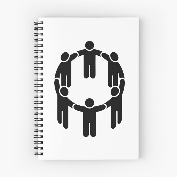 Item preview, Human Unity Circle – Minimalist People Connection Symbol designed and sold by Human After All.