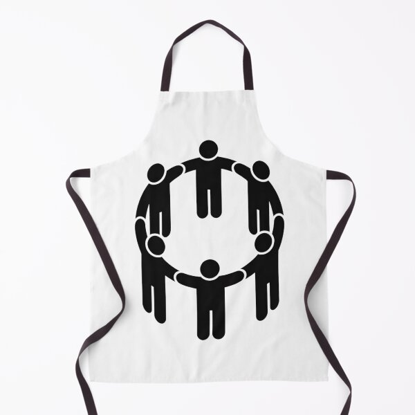 Item preview, Human Unity Circle – Minimalist People Connection Symbol designed and sold by Human After All.