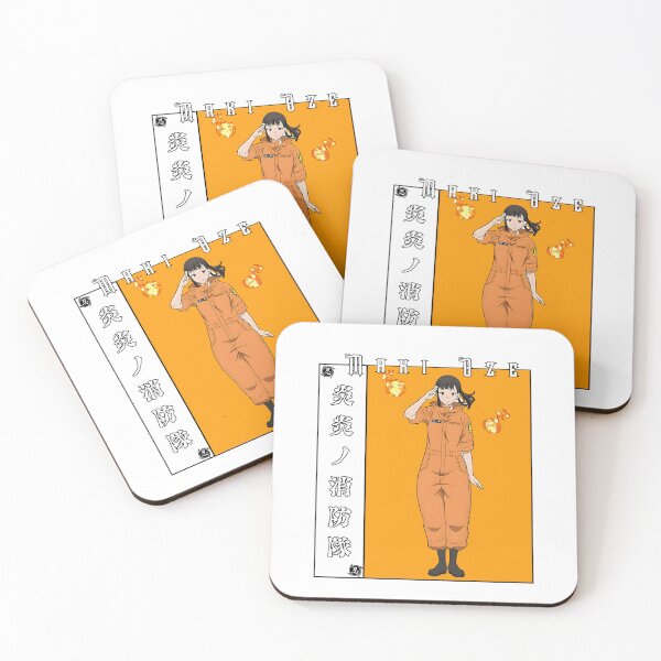 Item preview, Fire Brigade Flame Warrior Anime Art designed and sold by lamiarte.