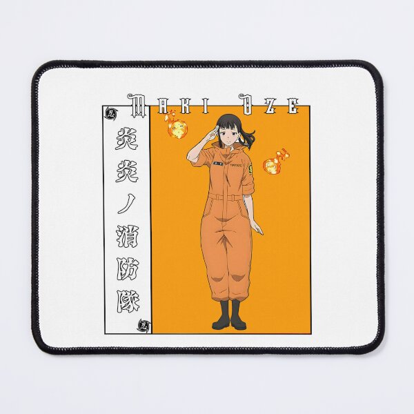 Item preview, Fire Brigade Flame Warrior Anime Art designed and sold by lamiarte.