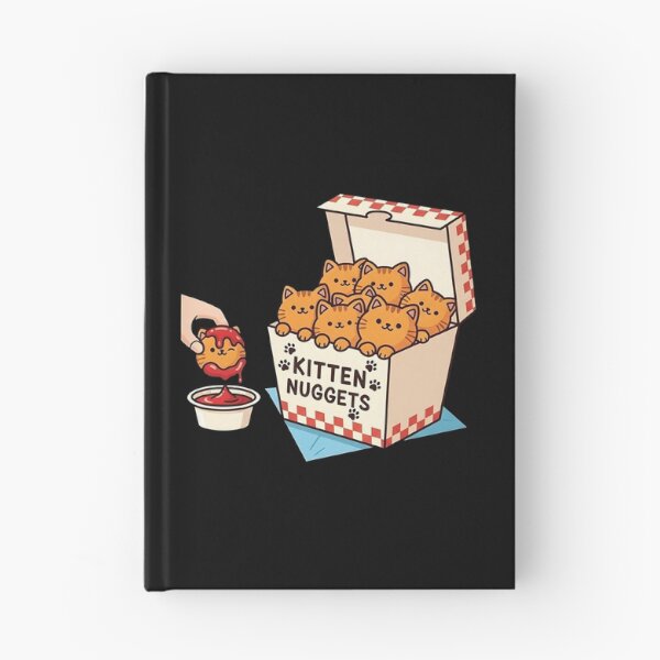 Item preview, Kitten Nuggets Cute Cat Fast Food designed and sold by dudelinart.