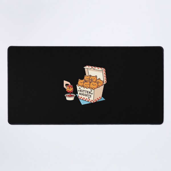 Item preview, Kitten Nuggets Cute Cat Fast Food designed and sold by dudelinart.