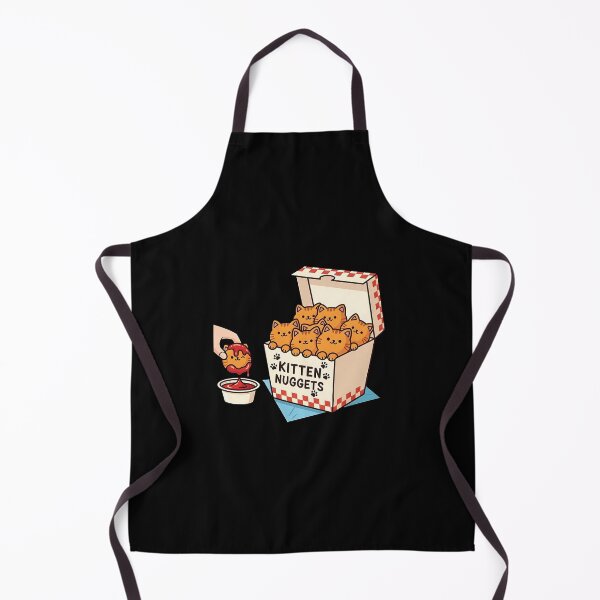 Item preview, Kitten Nuggets Cute Cat Fast Food designed and sold by dudelinart.