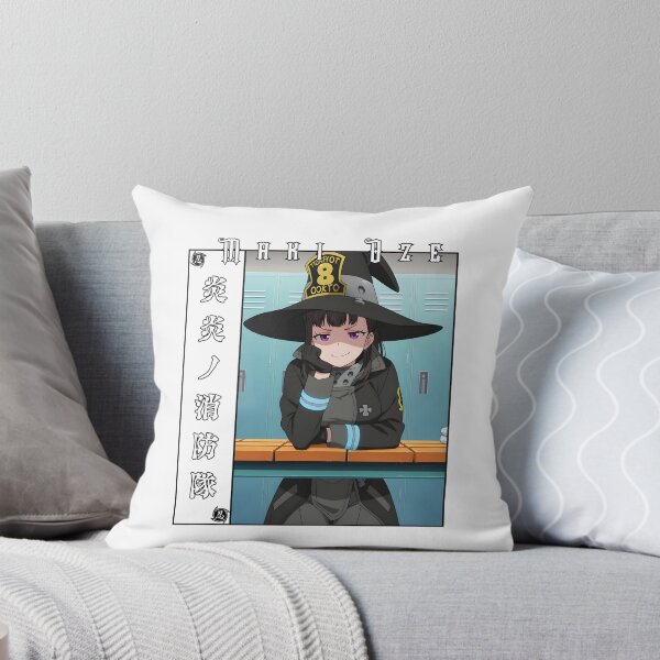 Item preview, Fire Brigade Flame Warrior Anime Art designed and sold by lamiarte.