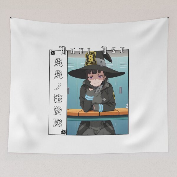 Item preview, Fire Brigade Flame Warrior Anime Art designed and sold by lamiarte.