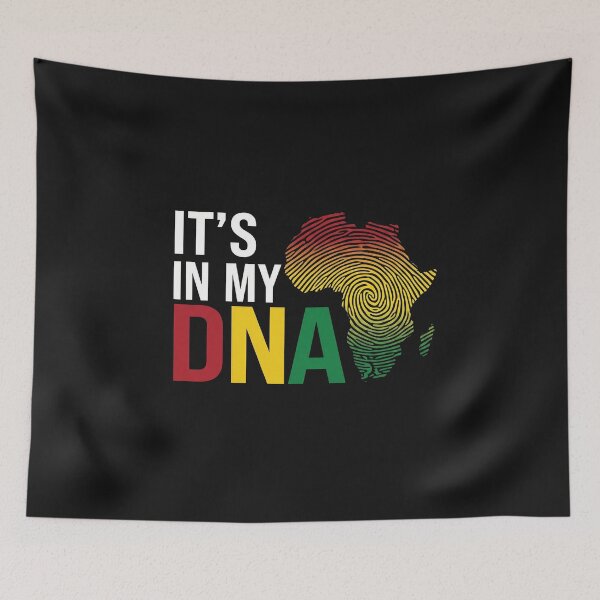 Item preview, Its In My DNA Africa Map Fingerprint designed and sold by AdyKurniawan.