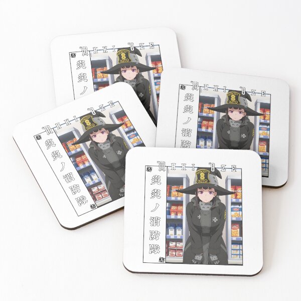 Item preview, Fire Brigade Flame Warrior Anime Art designed and sold by lamiarte.