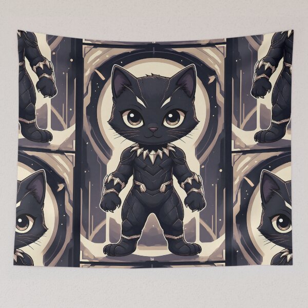Item preview, Black Cat From Wakanda designed and sold by owi-art.