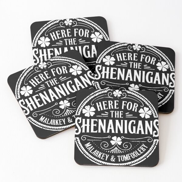 Item preview, Here For The Shenanigans Malarkey And Tomfoolery UnisexAdult designed and sold by henkinpollokj.