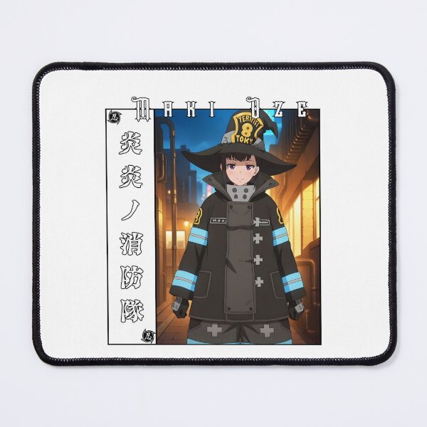Item preview, Fire Brigade Flame Warrior Anime Art designed and sold by lamiarte.
