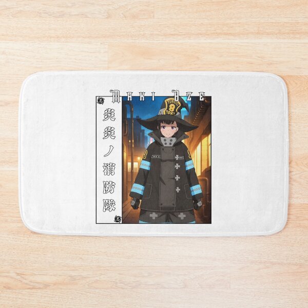Item preview, Fire Brigade Flame Warrior Anime Art designed and sold by lamiarte.