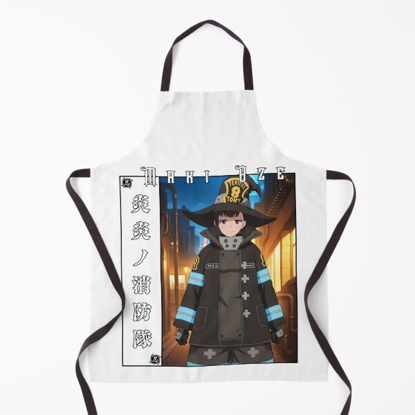 Item preview, Fire Brigade Flame Warrior Anime Art designed and sold by lamiarte.