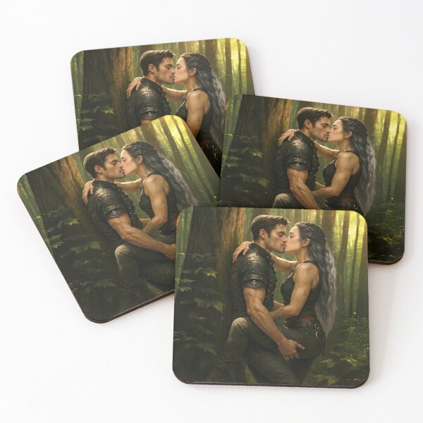 Item preview, Xaden & Violet Fanart – Intense Fantasy Romance | Dragon Rider Couple designed and sold by DudasAmiles.