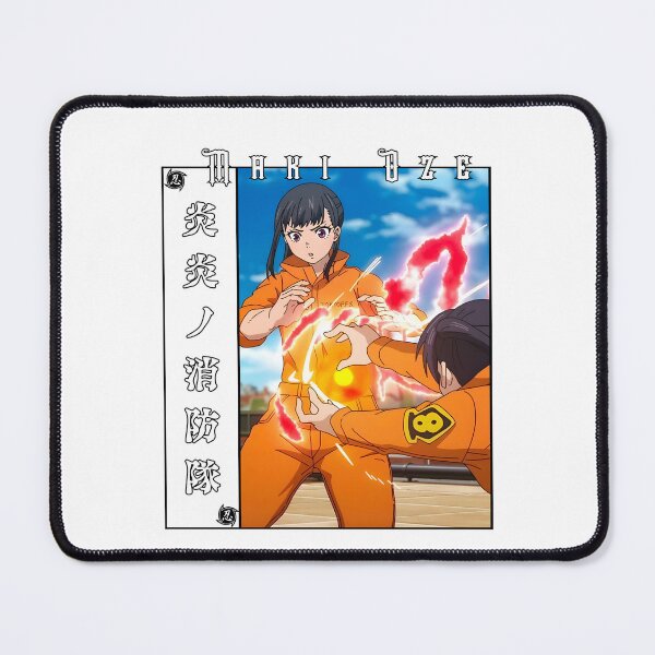 Item preview, Fire Brigade Flame Warrior Anime Art designed and sold by lamiarte.