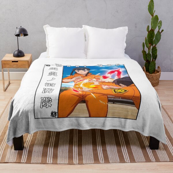 Item preview, Fire Brigade Flame Warrior Anime Art designed and sold by lamiarte.