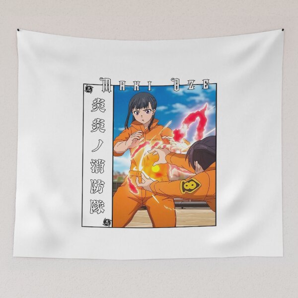 Item preview, Fire Brigade Flame Warrior Anime Art designed and sold by lamiarte.