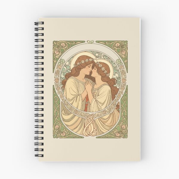 Item preview, A Quiet Intimate Moment Art Nouveau Design designed and sold by taiche.