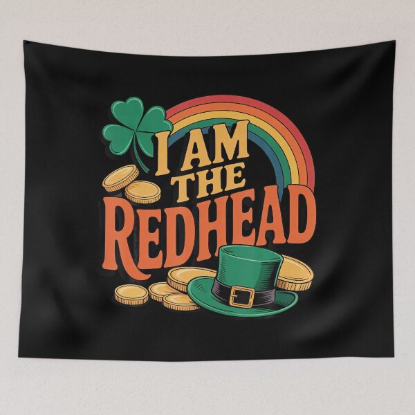 Item preview, I Am The Redhead Funny St Patricks Day designed and sold by henkinpollokj.