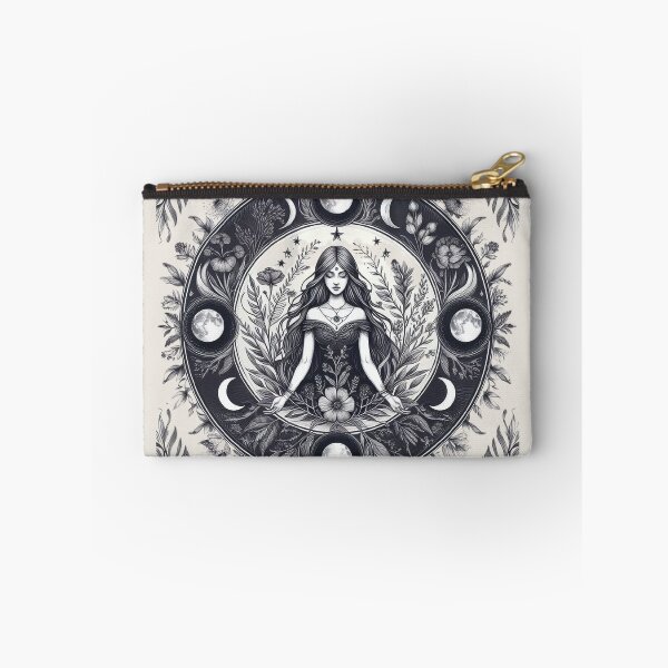 Item preview, Lunar Goddess Botanical Mandala designed and sold by Roberta Calabrese.
