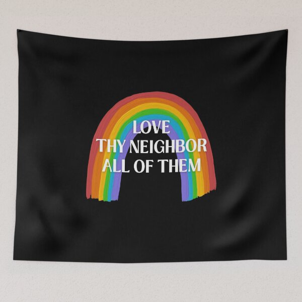 Item preview, Love Thy Neighbor All of Them designed and sold by designsbyaneta.