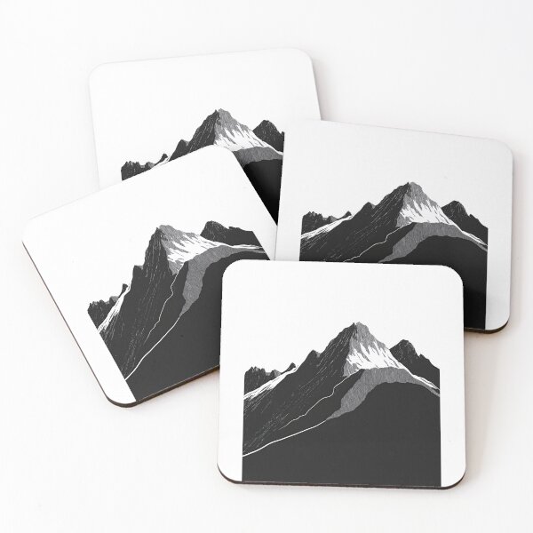 Item preview, Shadowed Mountain Ridge in Snow designed and sold by RobotKiller128.