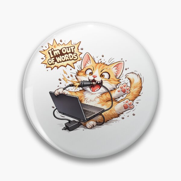 Item preview, Writer's Block Strikes Hard During Intense Coding Session designed and sold by mdimac.