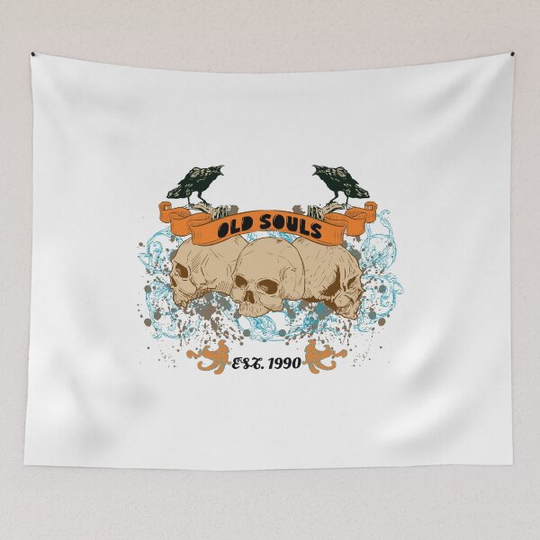 Item preview, Vintage Raven & Skull Heritage Graphic - Retro Biker Tattoo Streetwear designed and sold by snapifyprints.