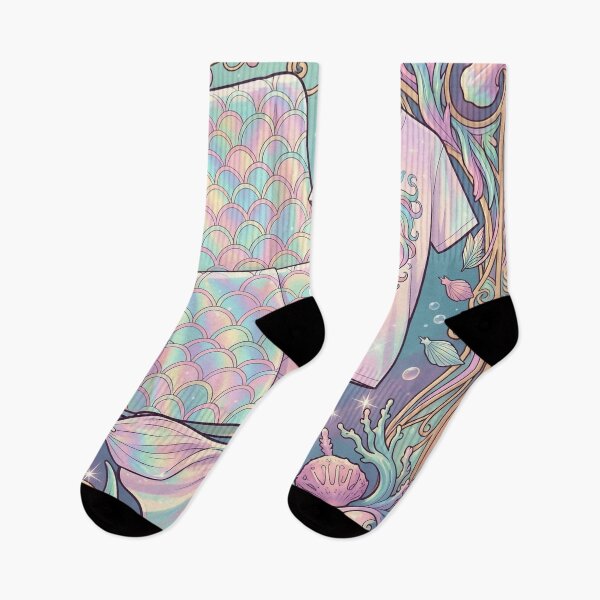 Item preview, Mermaidcore Aesthetic – Iridescent Ocean Design designed and sold by Thompika.