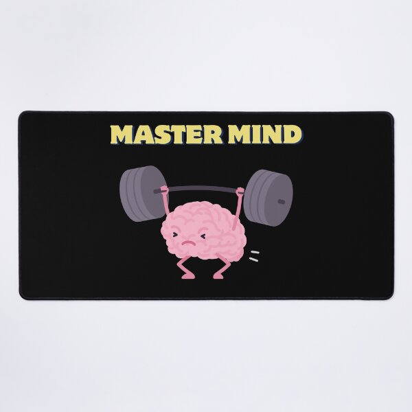 Item preview, Master Mind – Brain Lifting Weights Funny Mental Strength Gym Graphic Tee designed and sold by HubCreates.