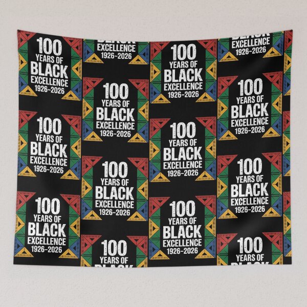 Item preview, 100 Years Of Black Excellence Centennial 1926 2026 Black History Month designed and sold by pansak.