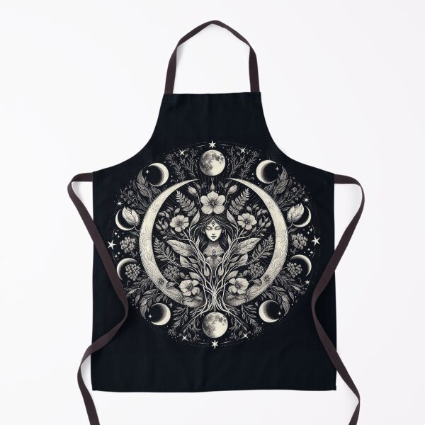 Item preview, Lunar Goddess Botanical Mandala designed and sold by Roberta Calabrese.