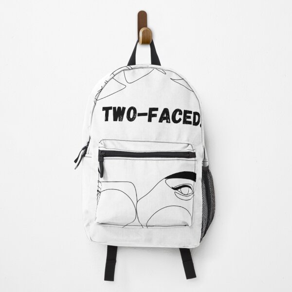 Item preview, Two Faced One Line Drawing Minimalist Surreal Face Art designed and sold by LoraDesign98.