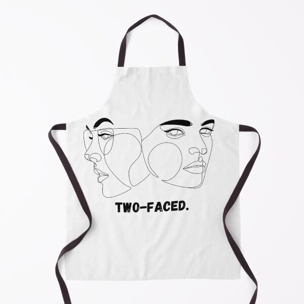 Item preview, Two Faced One Line Drawing Minimalist Surreal Face Art designed and sold by LoraDesign98.