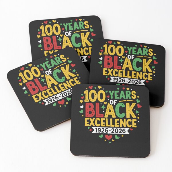 Item preview, 100 Years of Black Excellence 1926-2026 Centennial Heart Shaped designed and sold by pansak.