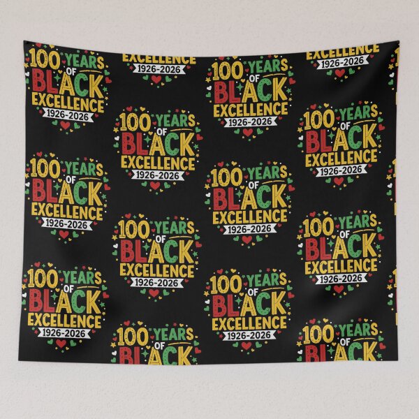 Item preview, 100 Years of Black Excellence 1926-2026 Centennial Heart Shaped designed and sold by pansak.