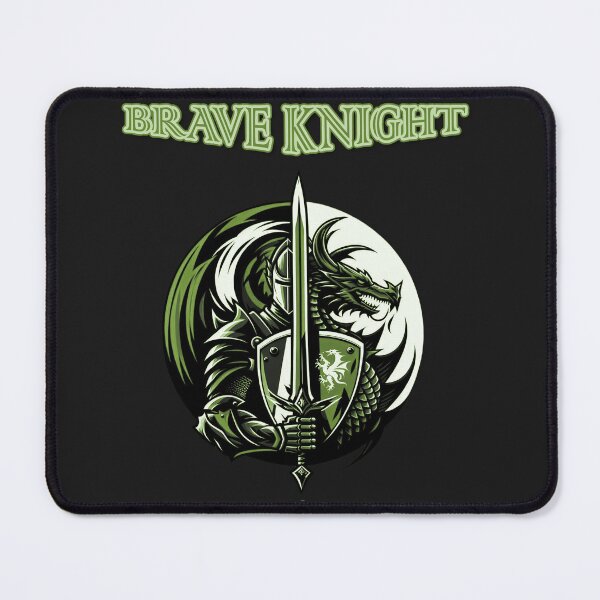 Item preview, BRAVE KNIGHT 3 (green) designed and sold by Jannicki-Art.