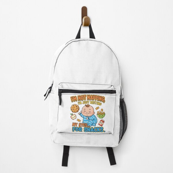 Item preview, I’m Not Napping I’m Just Resting My Eyes for Snacks – Funny Baby Toddler Sleepy Snack Lover Design designed and sold by Sushikidsntoddlers.