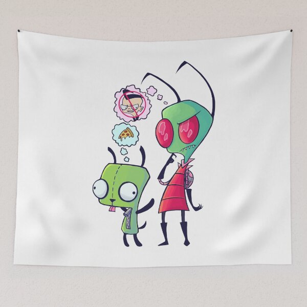 Item preview, Neon Skeleton Invader Zim cGroove designed and sold by Danielaadvant.