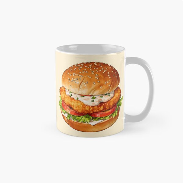 Item preview, Fish Fillet Burger designed and sold by sakurashorty.