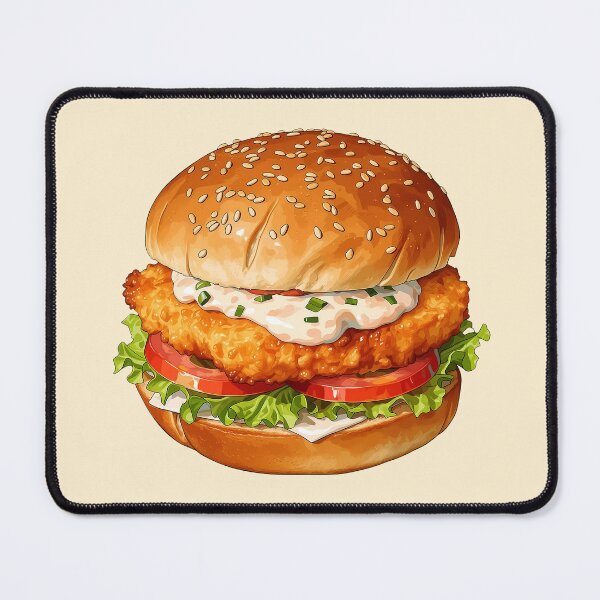 Item preview, Fish Fillet Burger designed and sold by sakurashorty.