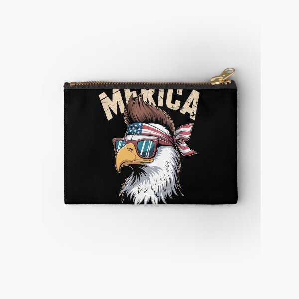 Item preview, Merica Bald Eagle Mullet Sunglasses Fourth July 4th Patriot designed and sold by kakashinn.