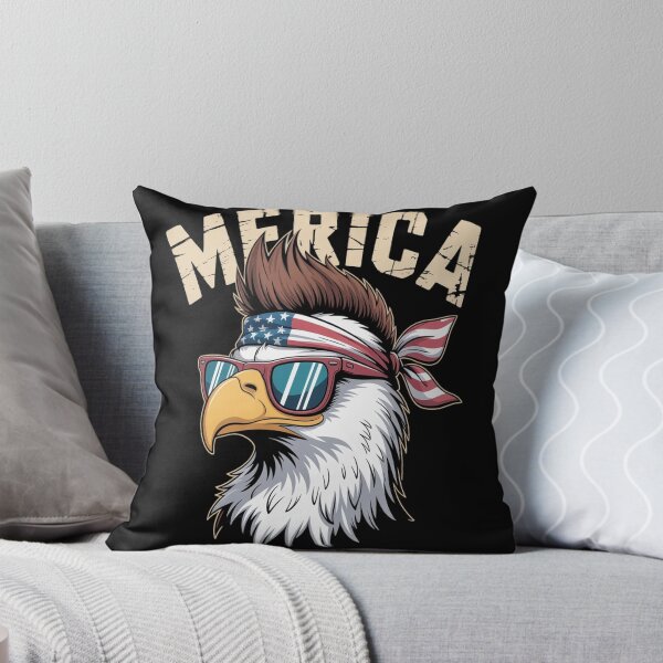 Item preview, Merica Bald Eagle Mullet Sunglasses Fourth July 4th Patriot designed and sold by kakashinn.