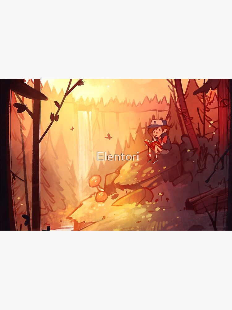 By the Falls by Elentori