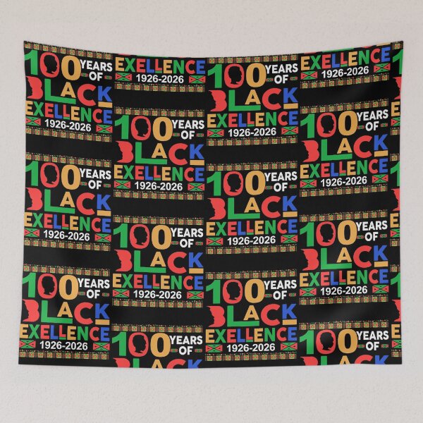 Item preview, 100 Years of Black Excellence Centennial Black History Month Birthday 1926 2026 designed and sold by pansak.