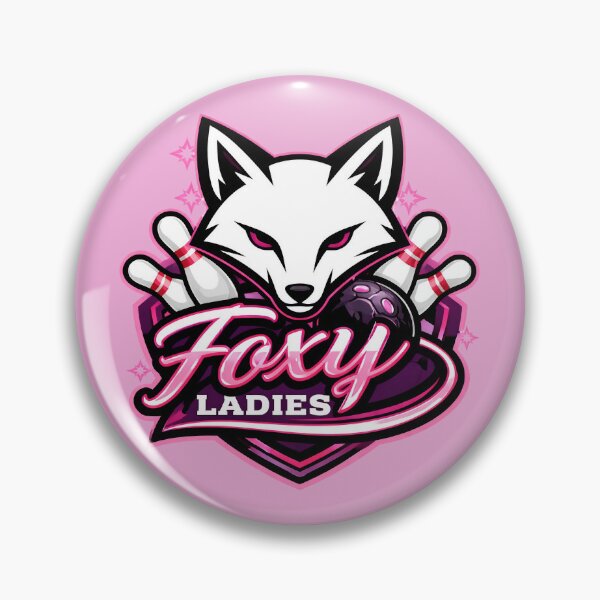 Item preview, Foxy Ladies Bowling Team Logo | Women’s League designed and sold by SandpiperDesign.